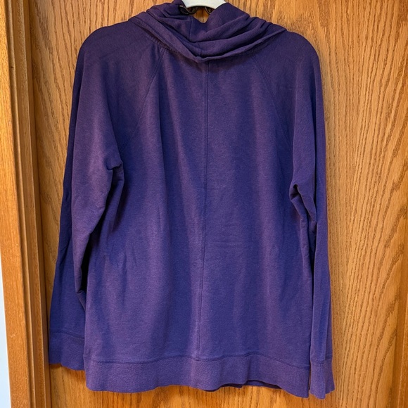 L.L. Bean Deep Purple Soft Sweatshirt - Picture 3 of 7